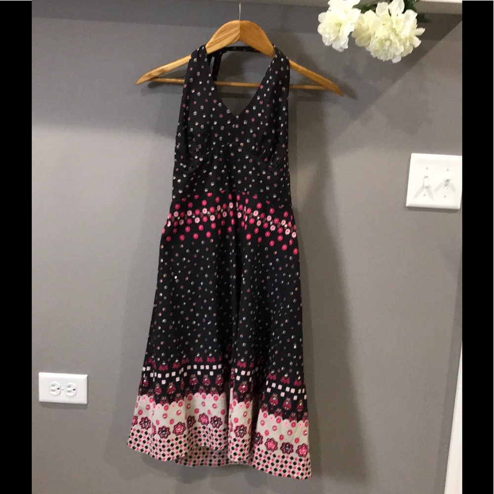 Embellished dress, pink dress. Floral dress size Small embellished flowers pink - Picture 2 of 11
